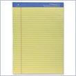 ADD TO YOUR SET: Sparco Premium Grade Perforated Legal Ruled Pad