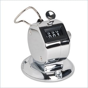 Sparco Hand Tally Counter with Base