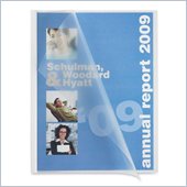 Sparco Slide Bind Transparent Report Covers