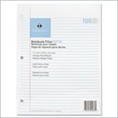 Sparco Notebook Filler Paper