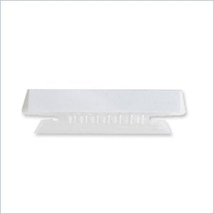 Sparco Plastic Clear Tab