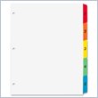 ADD TO YOUR SET: Sparco Quick Index Divider with Table Of Contents Page