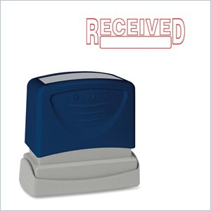 Sparco Pre-Inked RECEIVED Message Stamp