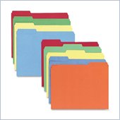 Sparco Color-coding Top Tab File Folder