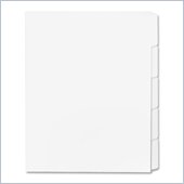 Sparco Single Reverse Collated Index Dividers