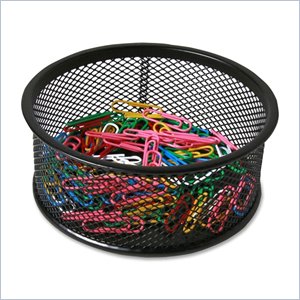 Sparco Steel Mesh Paperclip Holder