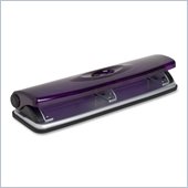 Sparco Transparent Three-Hole Punch