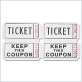 Sparco Admit One Double Roll Ticket