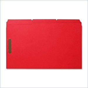 Sparco Colored Fastener Folder