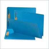 Sparco Colored End Tab Fastener Folder