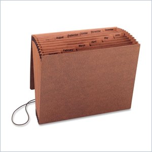 Sparco Jan-Dec Accordion File