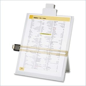 Sparco Easel Document Holder with Clip
