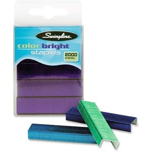 Swingline Brightly Colored Staples