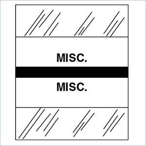Tabbies Medical Chart Index Divider Tab