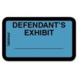 ADD TO YOUR SET: Tabbies Legal Defendant's Exhibit Label