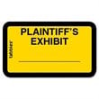 ADD TO YOUR SET: Tabbies Legal Plaintiff's Exhibit Label