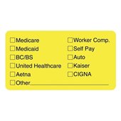 Tabbies Medical Office Insurance Label