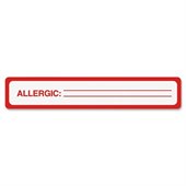Tabbies Allergy Label