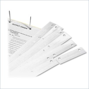 Tabbies Two Hole Clear Reinforcing Strips