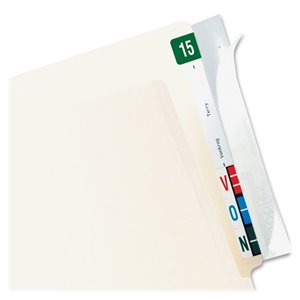 Tabbies Wrap Around Folder End Tabs