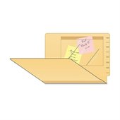 Tabbies Self-adhesive Poly Pocket