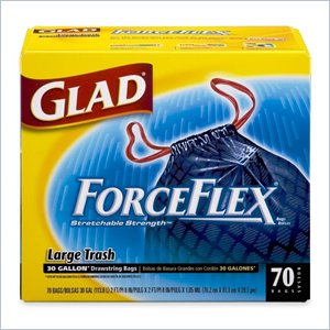 Glad ForceFlex Trash Bag