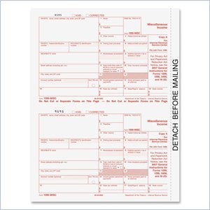 Tops Laser 1099 Miscellaneous Form