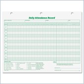 Tops Daily Attendance Record Form
