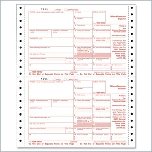 Tops 1099 Misc. Forms