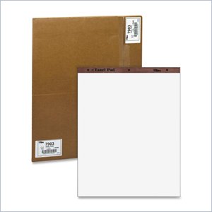 Tops Plain Paper Easel Pad