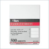 Tops Laser Cut Sheet Paper
