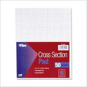 Tops Cross Section Pad
