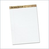 Tops Recycled White Gum Narrow Ruled Legal Pad