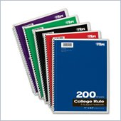 Tops 5-Subject Notebook
