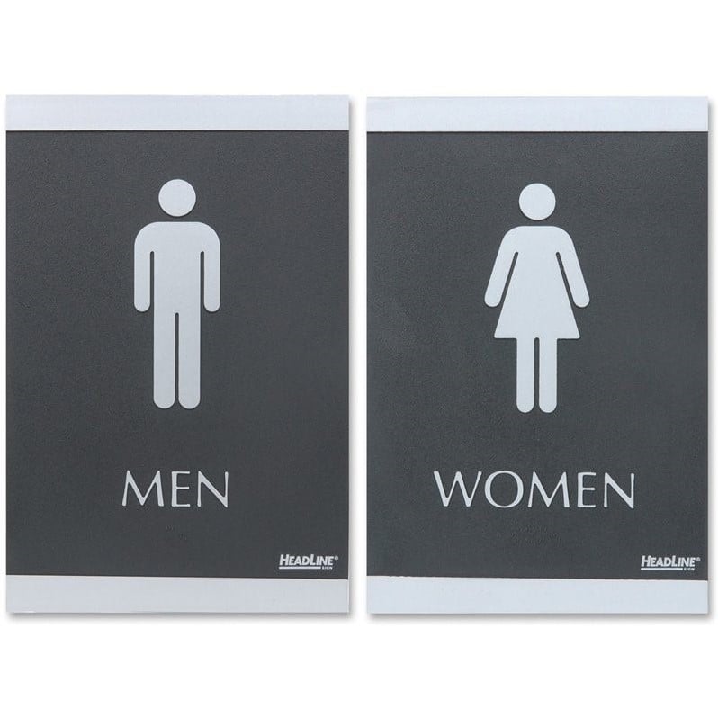 Men And Women Bathroom Sign Clipart Best Restroom Sign Male And