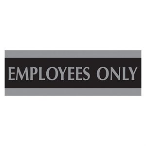 U.S. Stamp & Sign Century Employees Only Sign