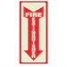 U.S. Stamp & Sign Glow Fire Extinguisher Sign