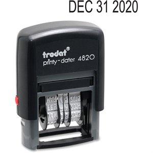 U.S. Stamp & Sign Date Only Stamp