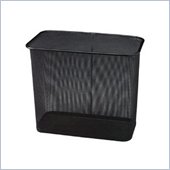 United Receptacle Steel Mesh Rectangle Wastebasket
