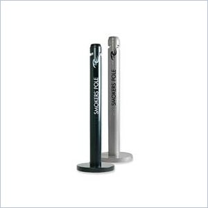 United Receptacle Freestanding Smoker's Pole
