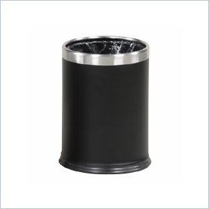 United Receptacle WHB14E Hide-A-Bag Wastebasket
