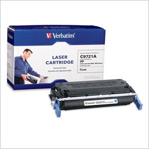 Verbatim HP C9721A Compatible Cyan Toner (4600" 4650)
