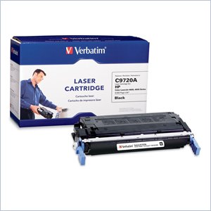 Verbatim HP C9720A Compatible Black Toner (4600" 4650)