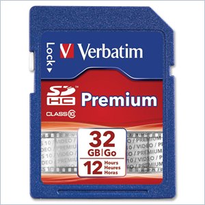 Verbatim 32GB Premium 96871 Secure Digital High Capacity (SDHC) Card