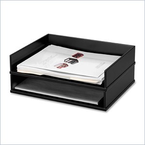 Victor Midnigt Black Letter Desk Tray