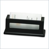 Victor Midnight Black Business Card Holder