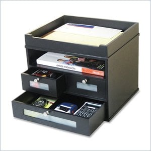 Victor Midnigt Black Tidy Tower Organizer