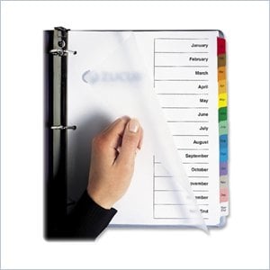 Wilson Jones Multidex Numbered Index Divider