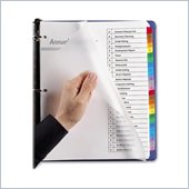 Wilson Jones Multidex A-Z Numbered Index Divider