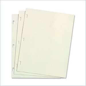 Wilson Jones Ivory Linen Ledger Refill Sheet